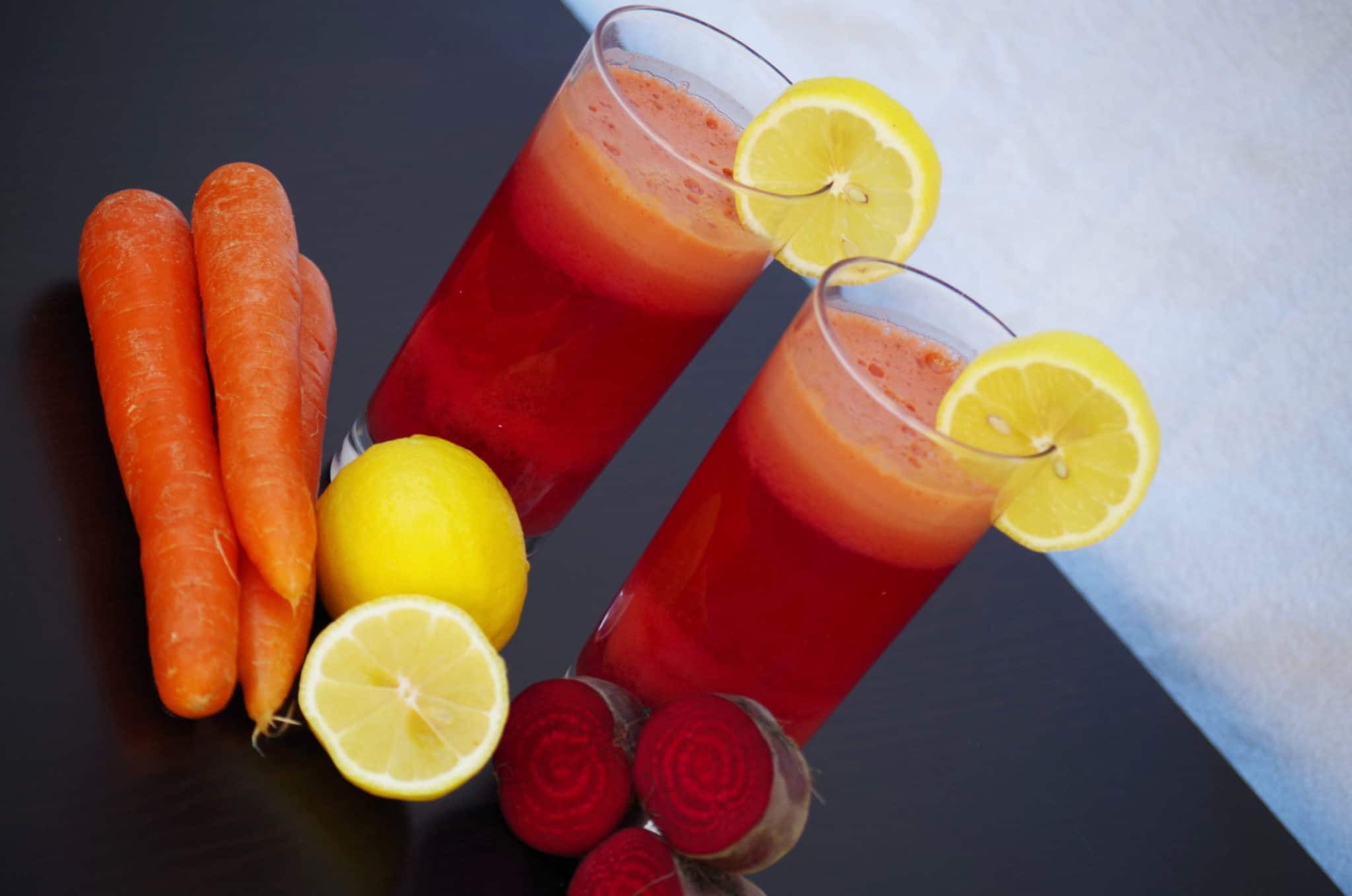 Rüben-Apfel-Karotten-Zitronen-Ingwer-Saft Vorteile