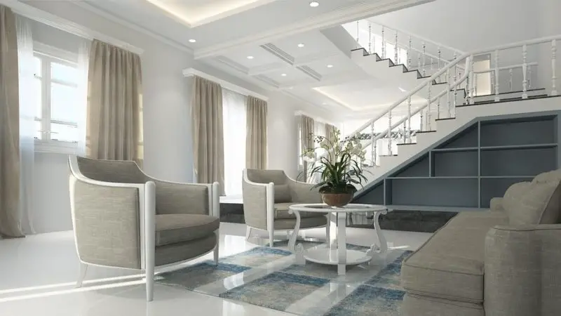 Welche Farbe Wohnzimmer mit grauem Sofa streichen?