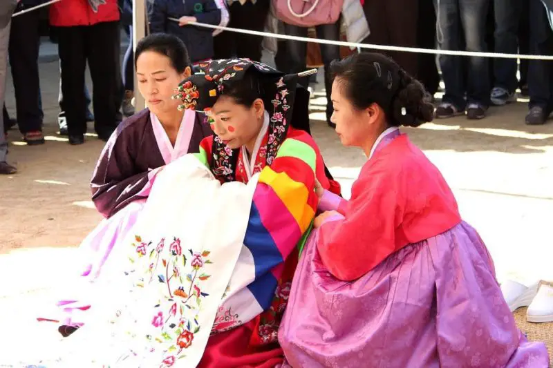 Koreanische Hochzeitstraditionen