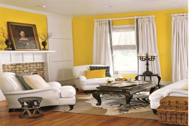 Welche Farbvorhänge passen zu gelben Wänden? 2 einfache Tipps!